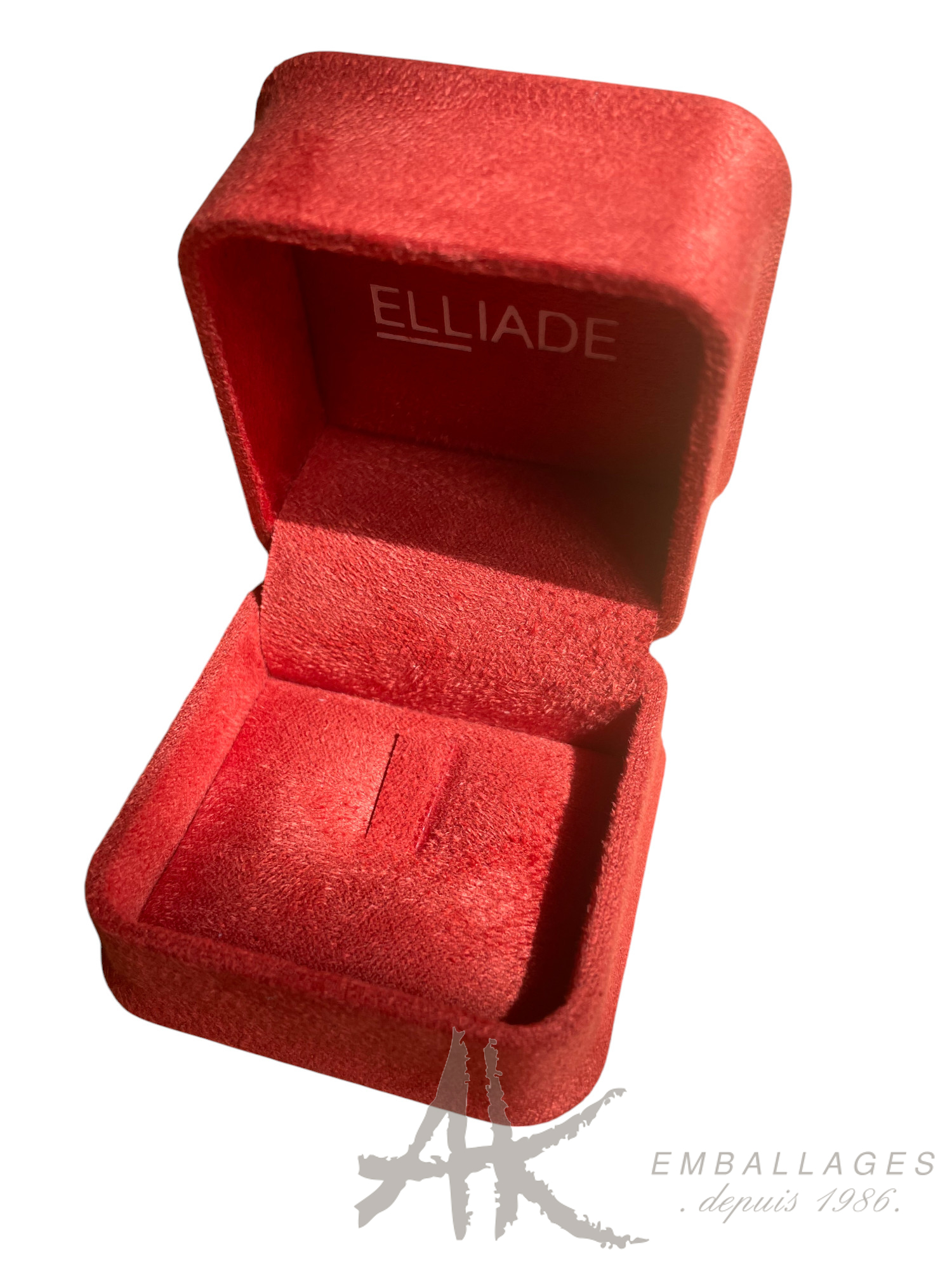 écrin suédine bijoux